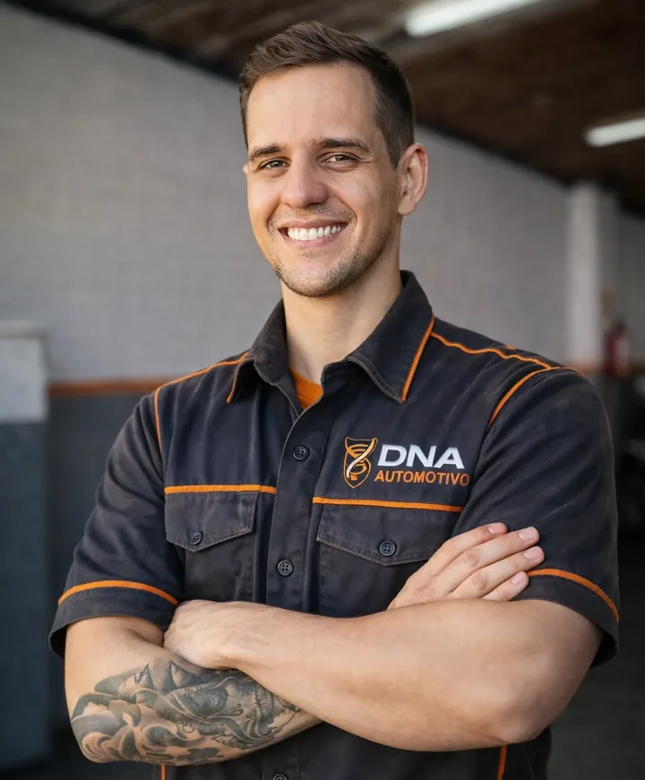 Pedro Henrique Santos, instrutor do DNA Automotivo